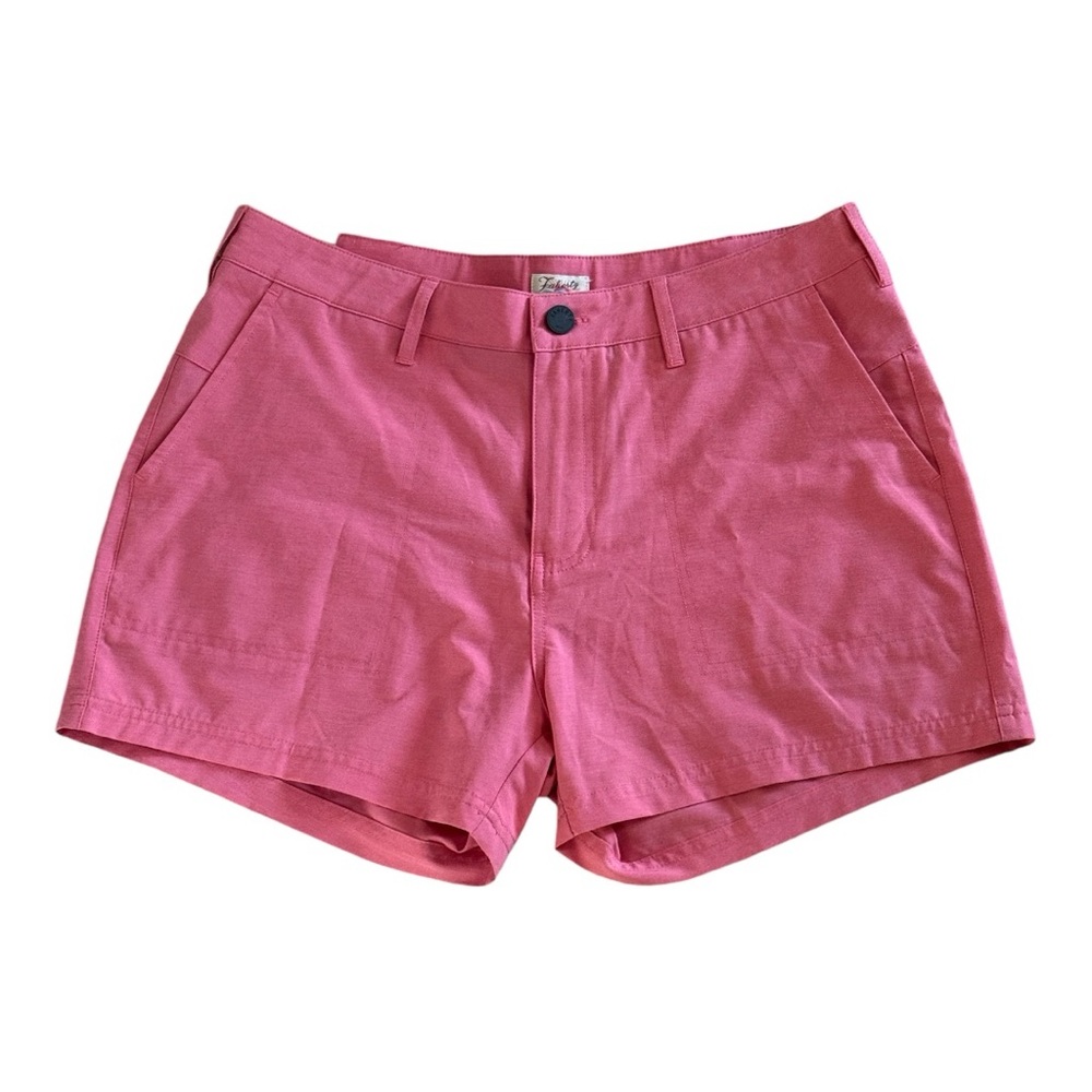 Faherty All Day Flat Front‎ Shorts w Pockets. Women’s Large. Color Spice. - Picture 2 of 8